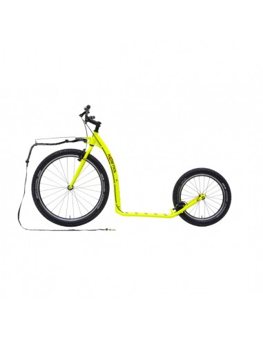 canitrottinette kostka mushing racer fun g6 fluorescent yellow