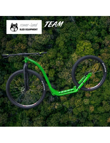 Rowerland Team 26/29 | Canitrottinette haut de gamme fourche carbone