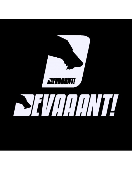 Planche Stickers Trottinette/VTT Devaaant noir