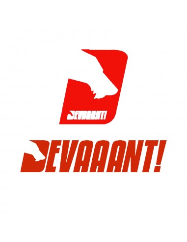 Planche Stickers Trottinette/VTT Devaaant rouge