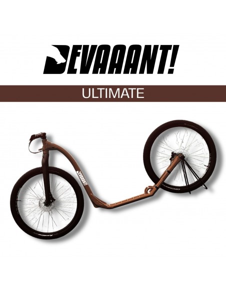 dogscooter devaaant marron