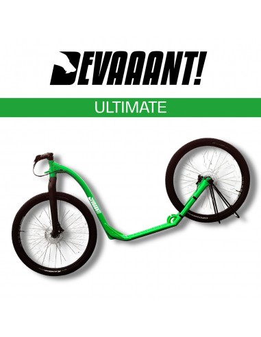 dogscooter devaaant vert