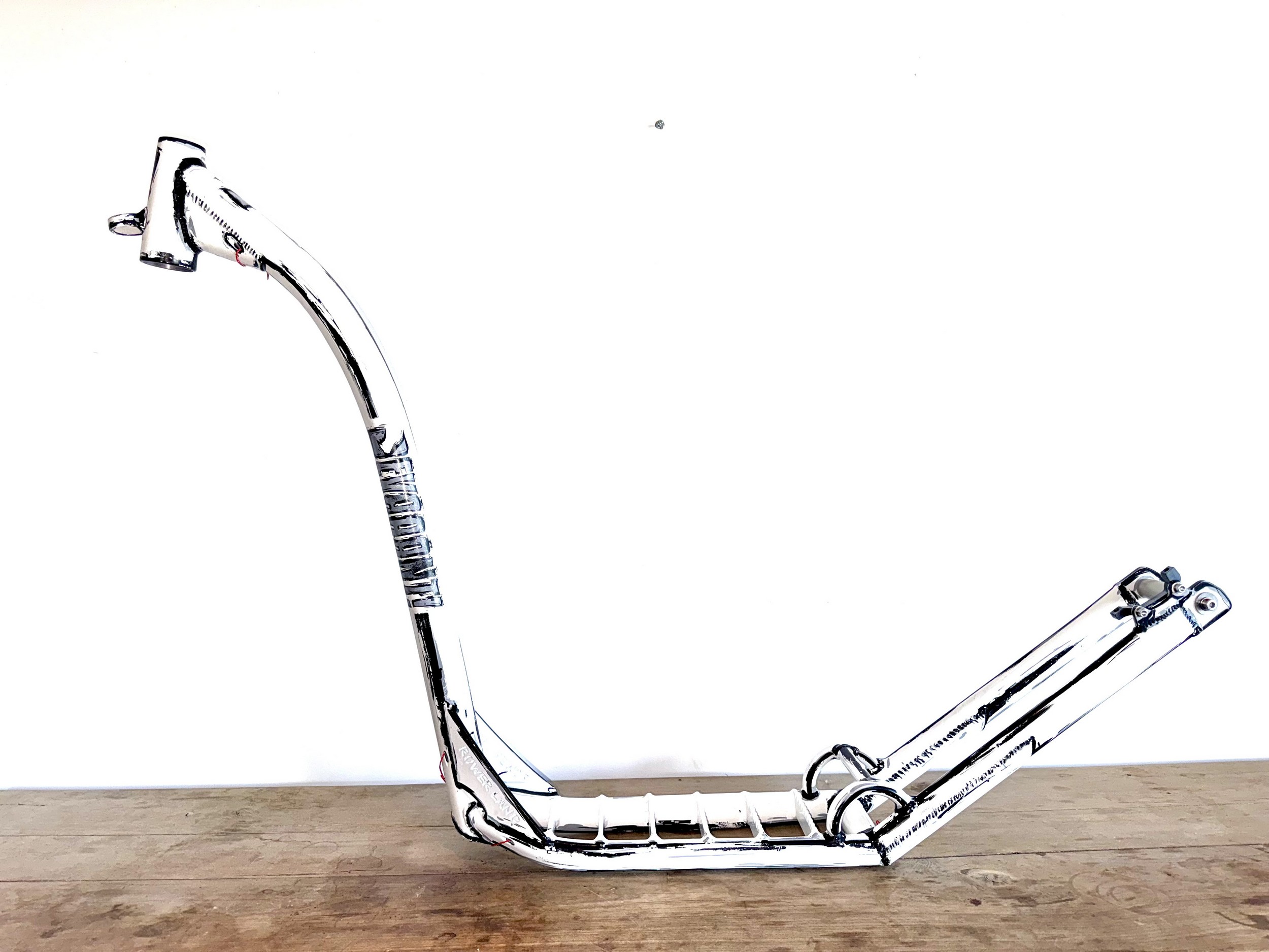 scooter artwork  celshading cartoon