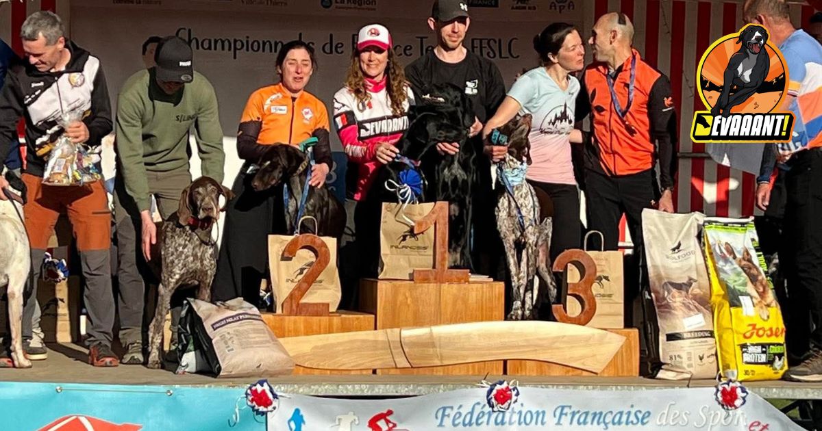 podium championnat frande dogscooter 2026